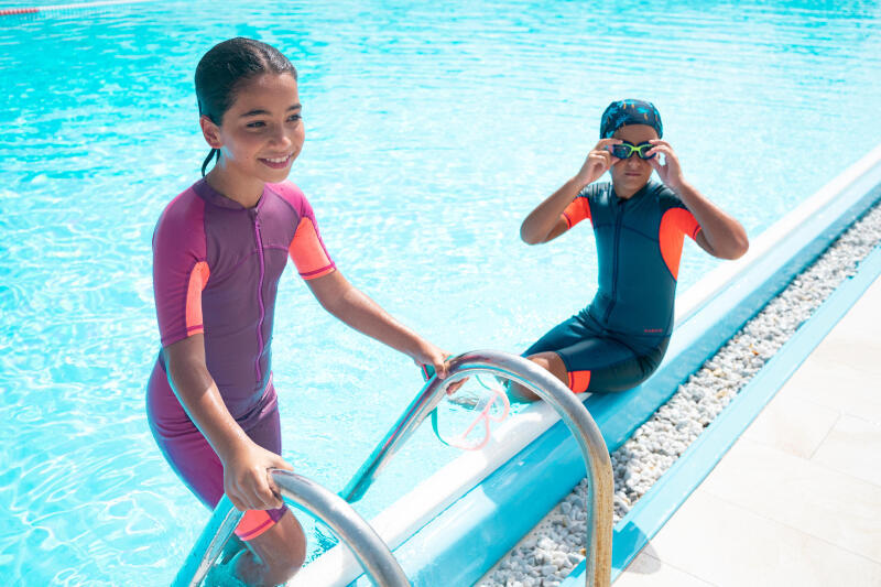 Krótki kombinezon pływacki dla dzieci Nabaiji Kloupi