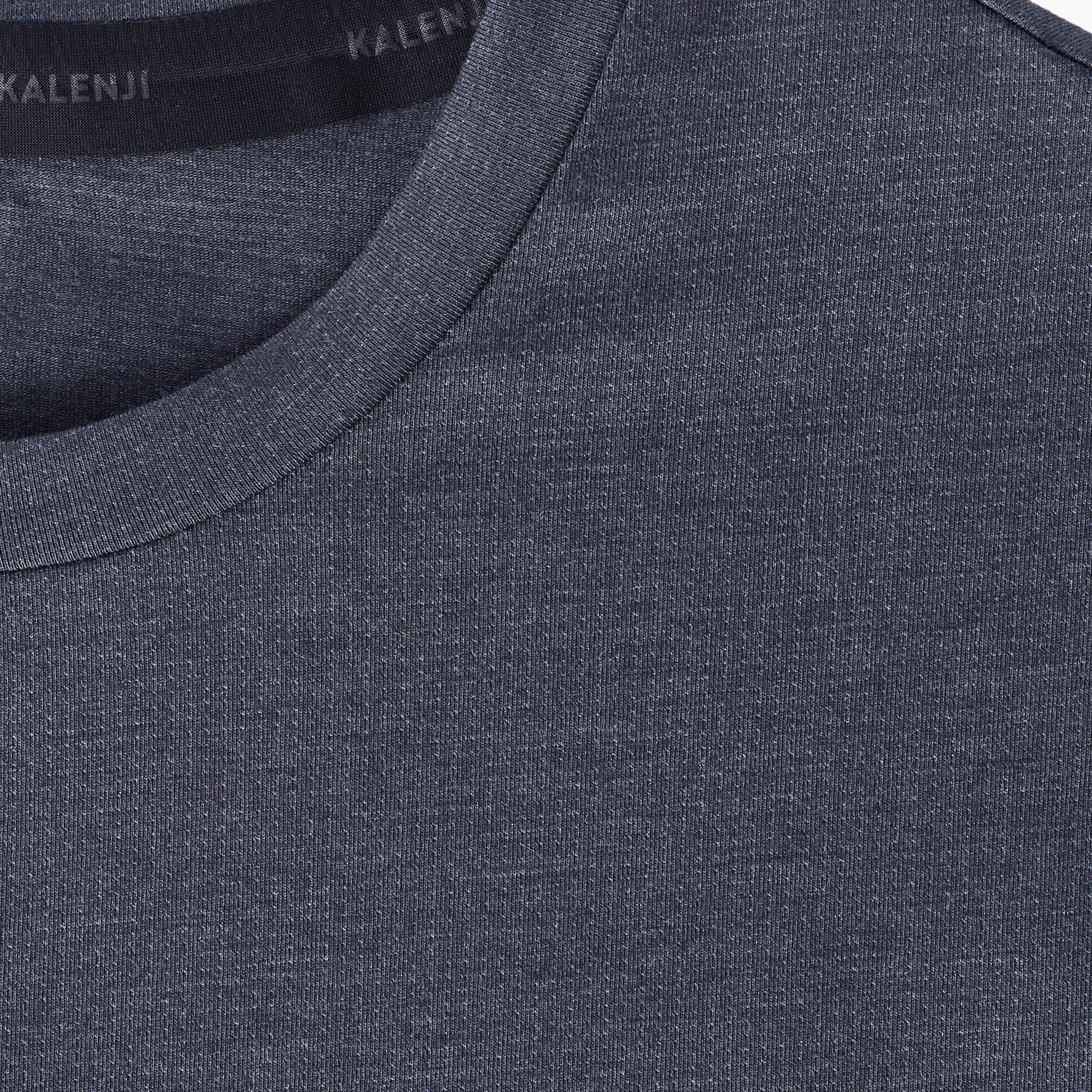 Men's Breathable T-Shirt Soft - grey blue 6/7