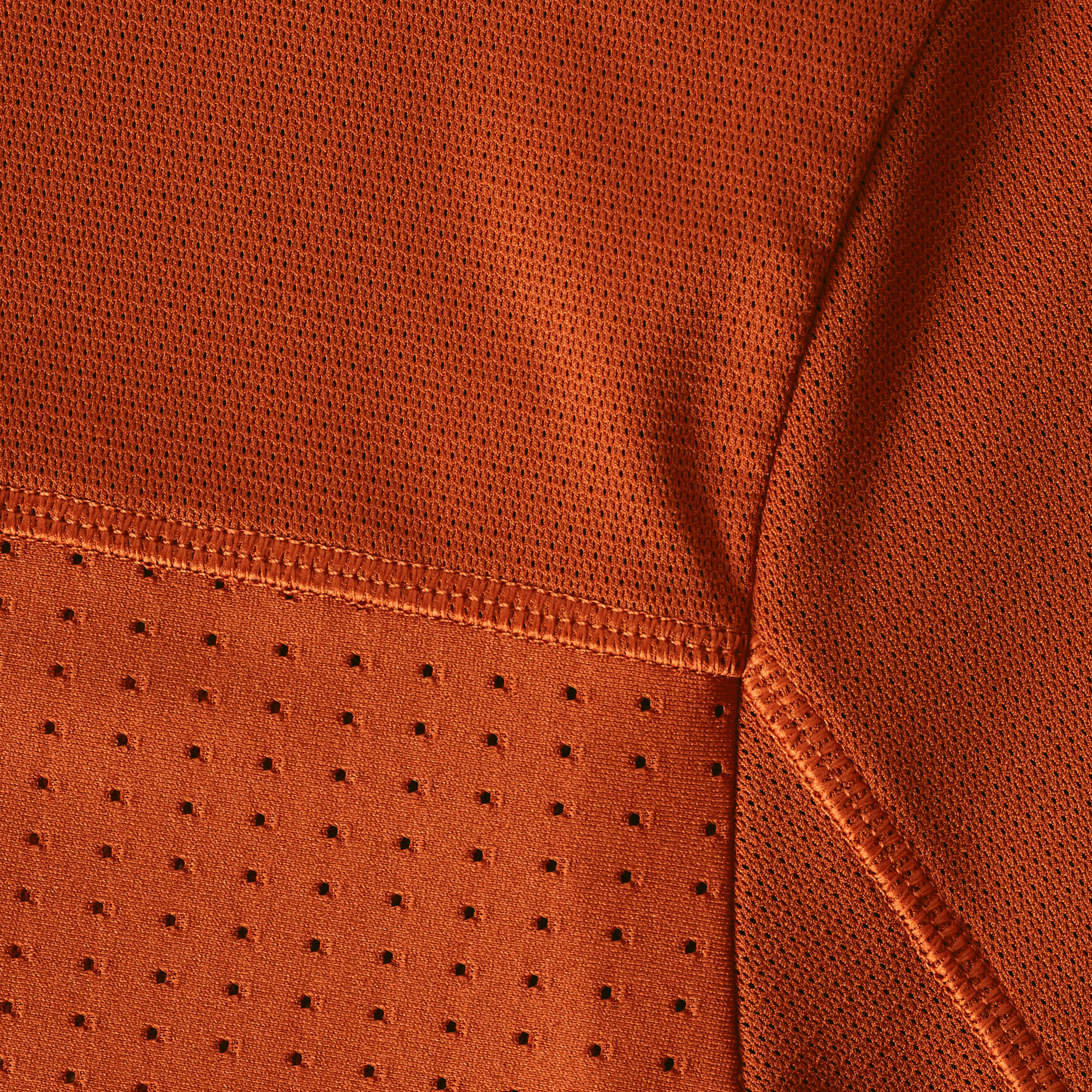 Men's Running Breathable and Ventilated T-Shirt Dry+ Breath - burnt Sienna 9/11