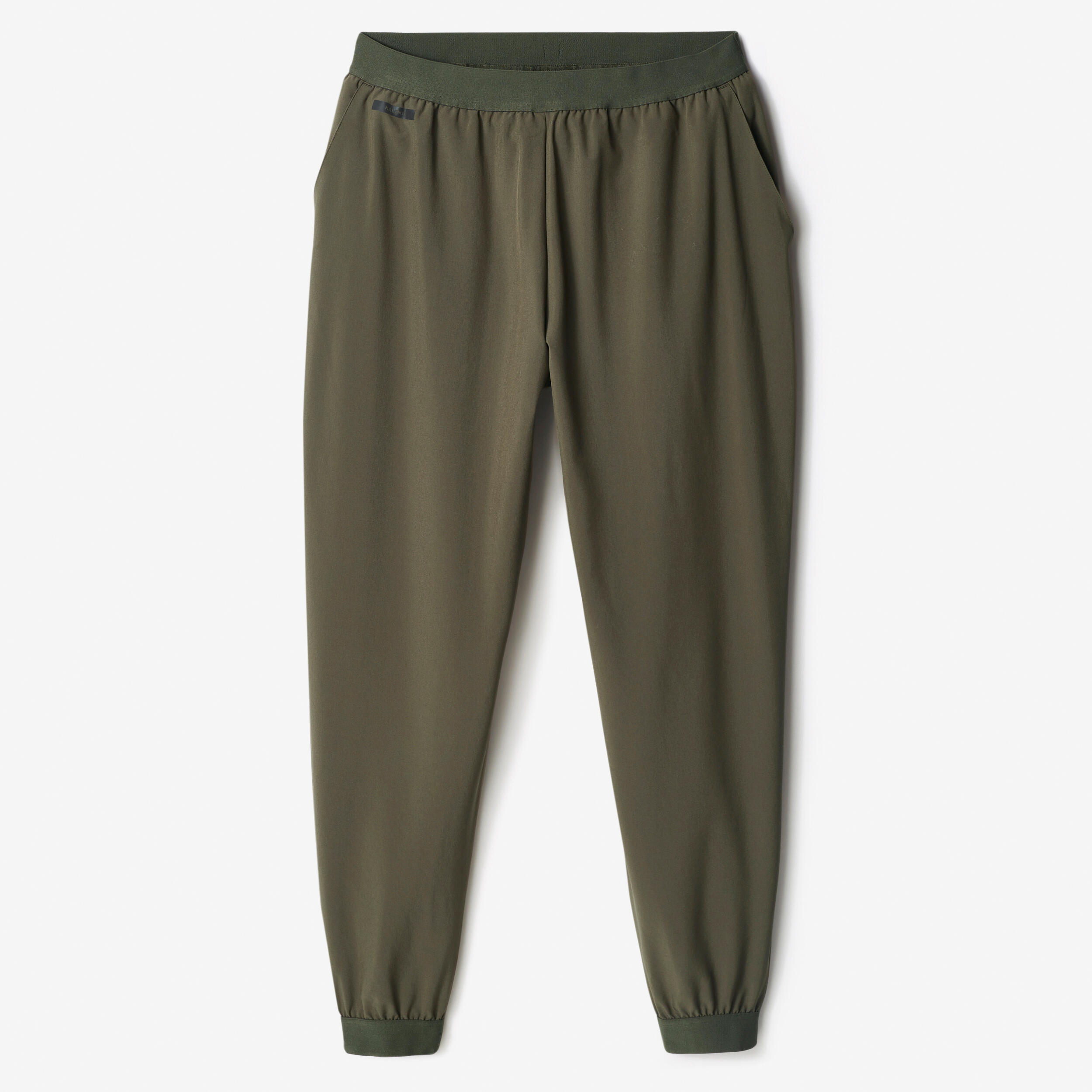 Pantalon running respirant homme - Dry olive noire 7/7