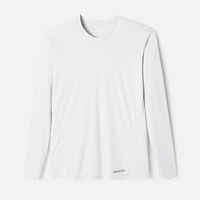 Sun Protect men's breathable long-sleeved running T-shirt - white