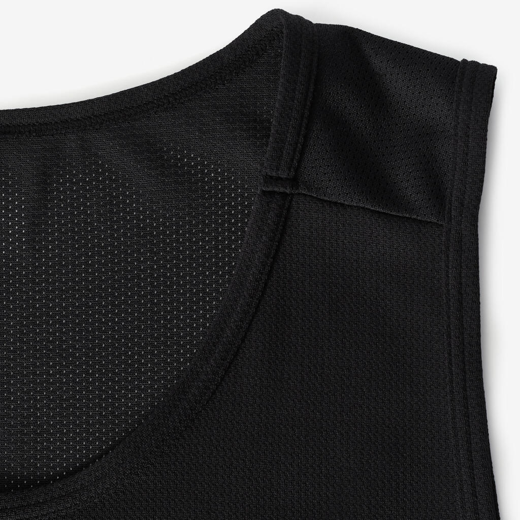 Débardeur running respirant homme - Dry noir