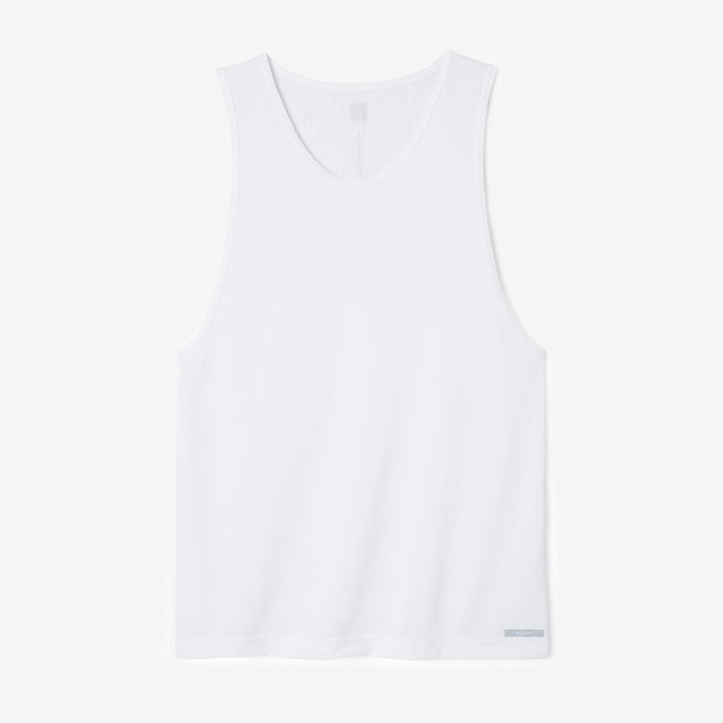 Lauf-Tanktop Herren atmungsaktiv - Dry schwarz 