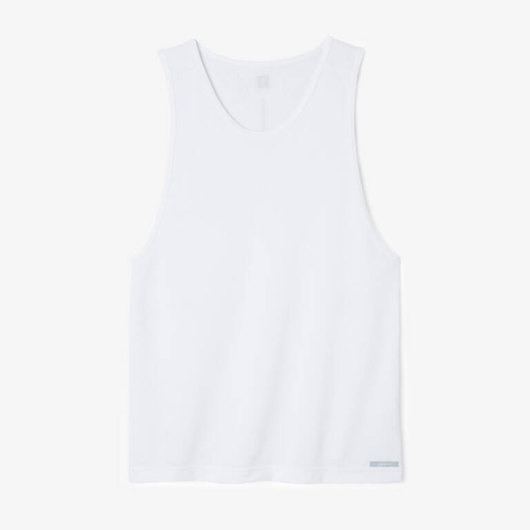 Men Running Breathable Tank Top Dry - white