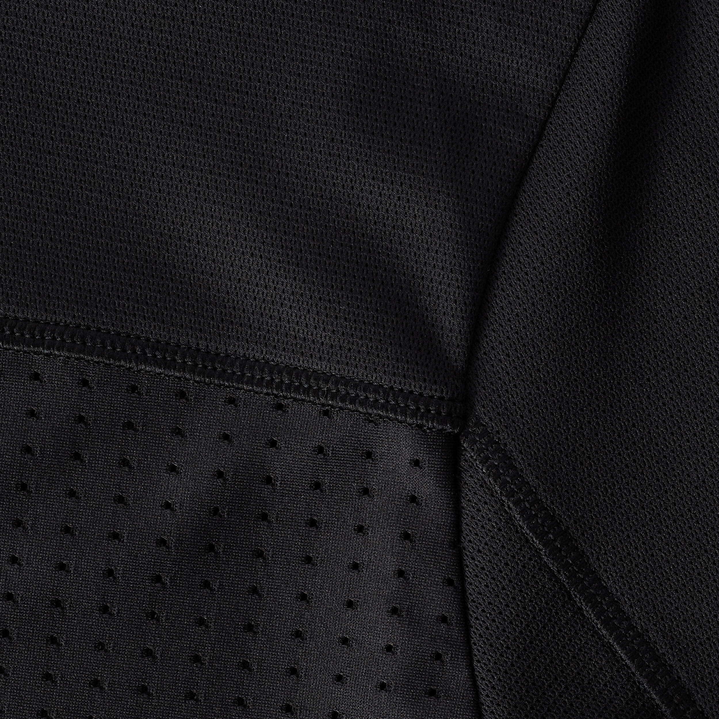 Maglia running uomo DRY+ BREATH nera 10/10