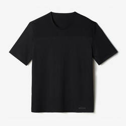 Men's Running Breathable and Ventilated T-Shirt Dry+ Breath - black