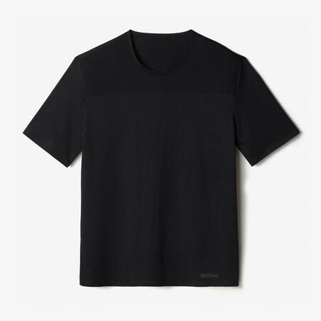 T-shirt running respirant et ventilé homme - Dry+ Breath noir - Decathlon