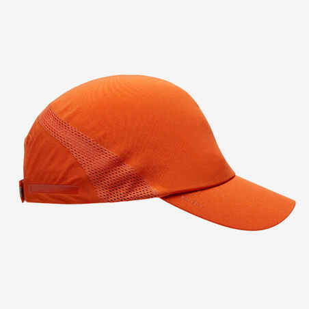 Gorra de Running para adulto Kiprun ajustable naranja