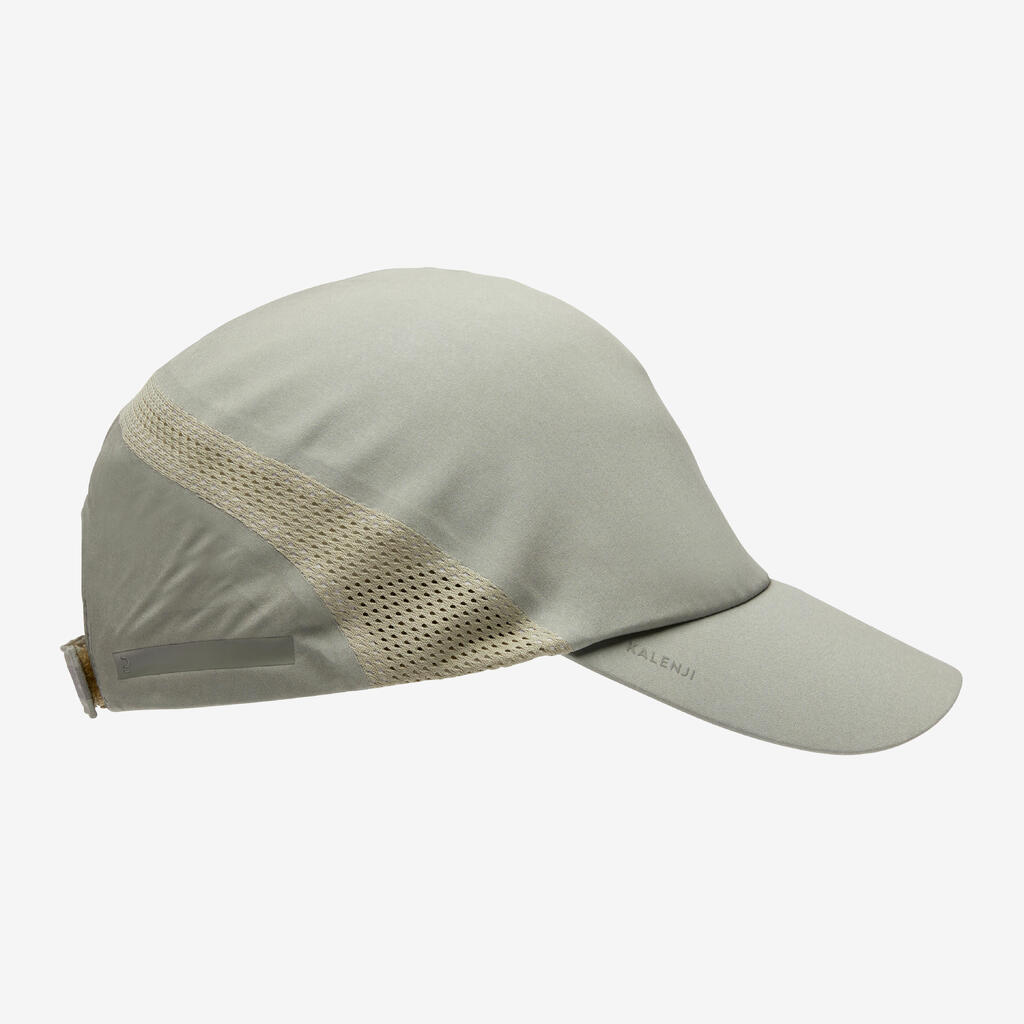 Men's and women's running adjustable cap - dark grey 