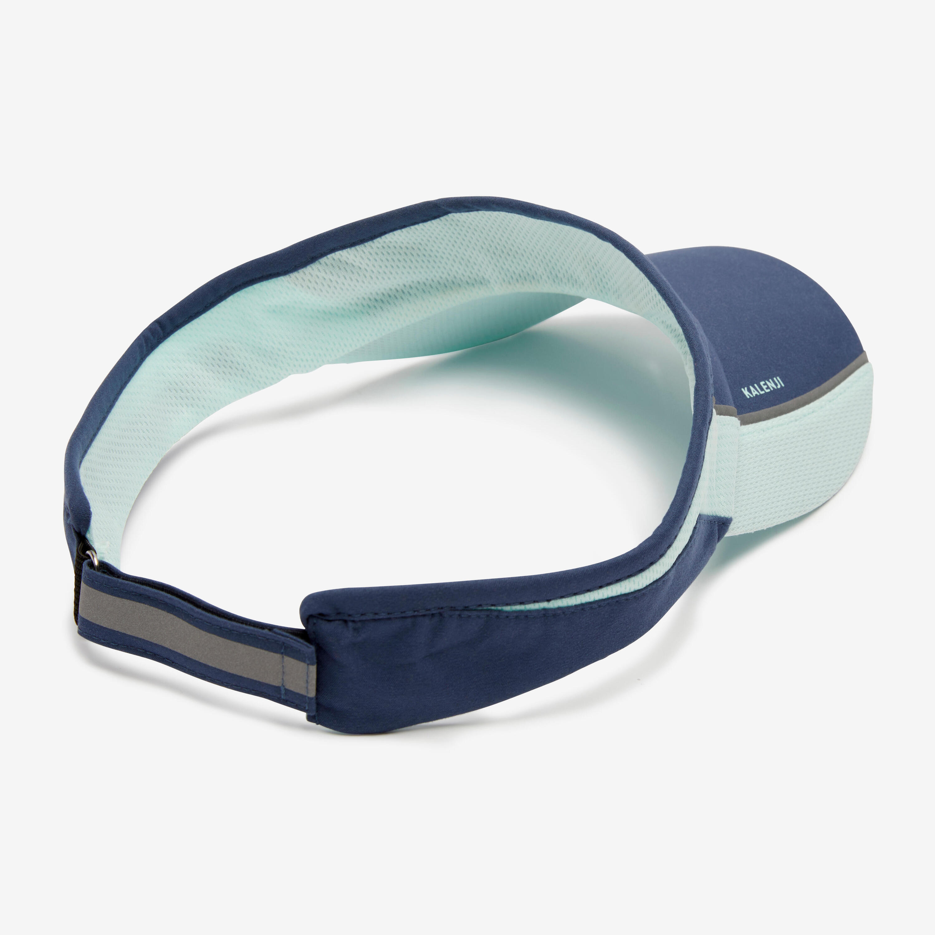 Unisex Running Visor - KIPRUN Adjustable Blue Mint 5/6
