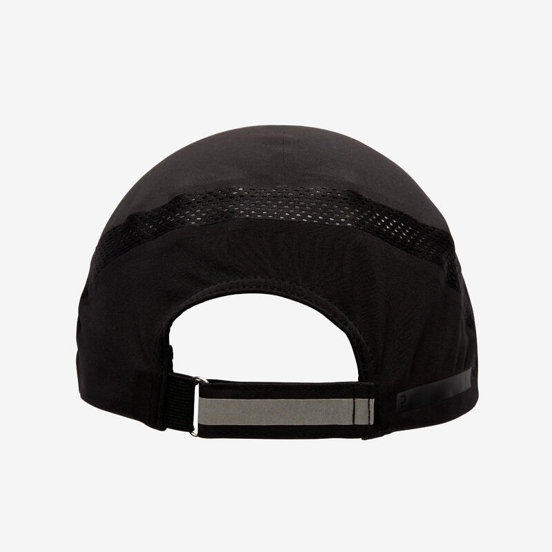 Casquette running Homme Femme - KIPRUN Ajustable noir