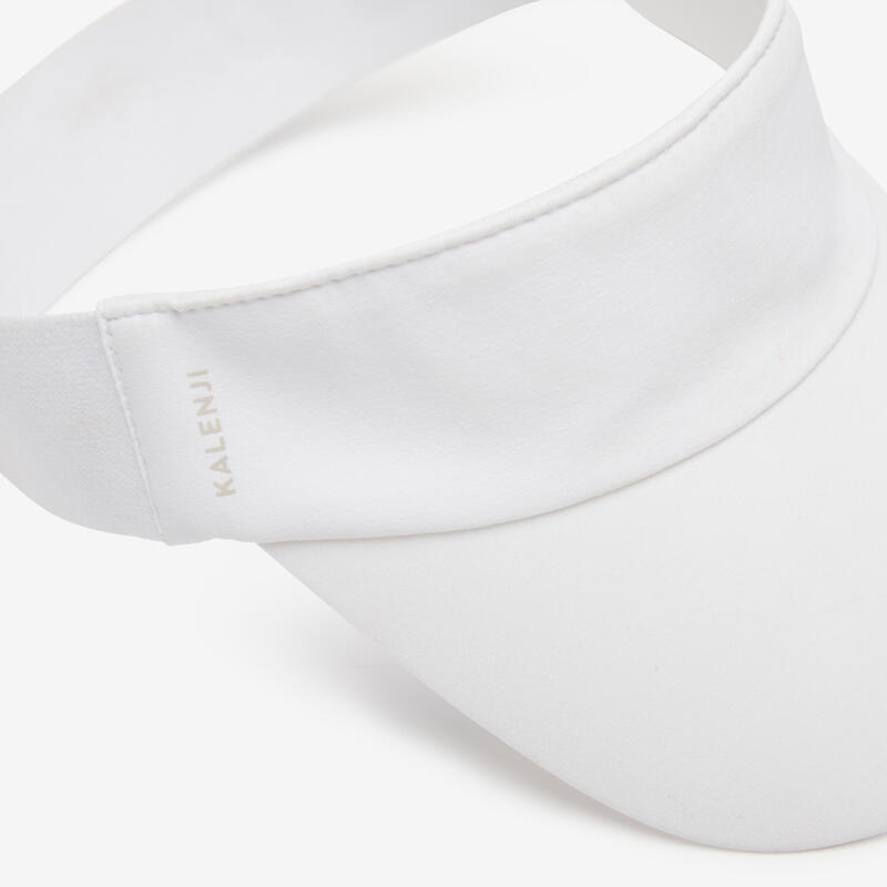 JOGGING VISOR WOMEN MEN - WHITE