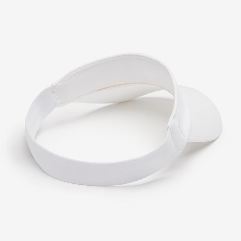 JOGGING VISOR WOMEN MEN - WHITE