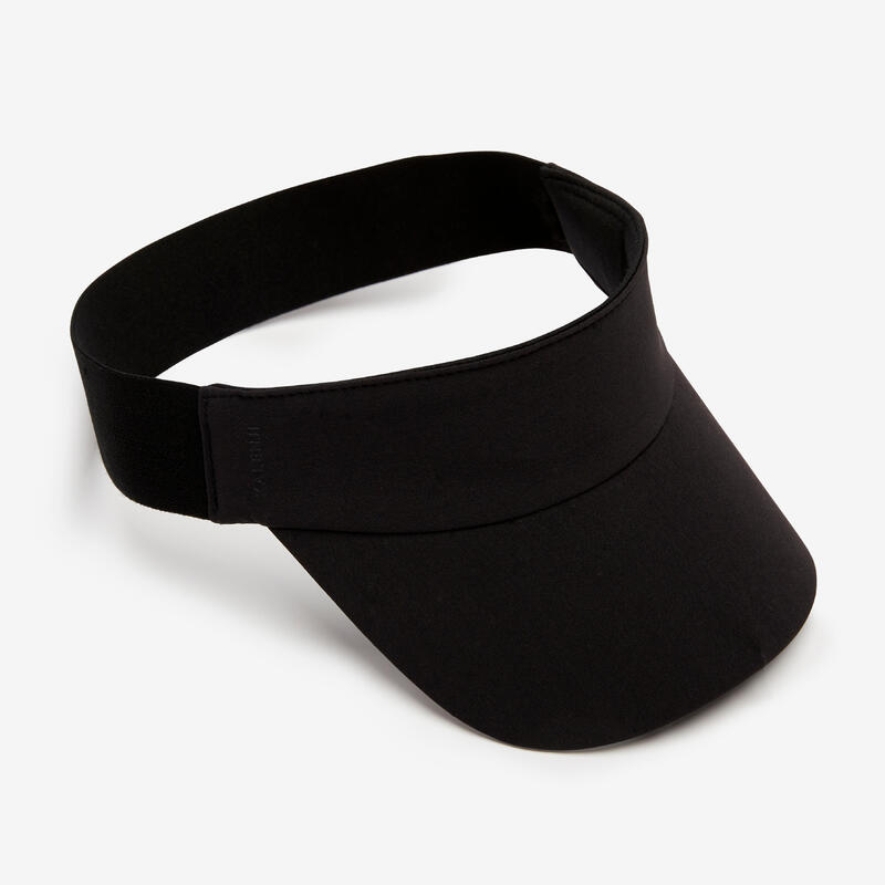 Lauf-Cap Visor Erwachsene schwarz