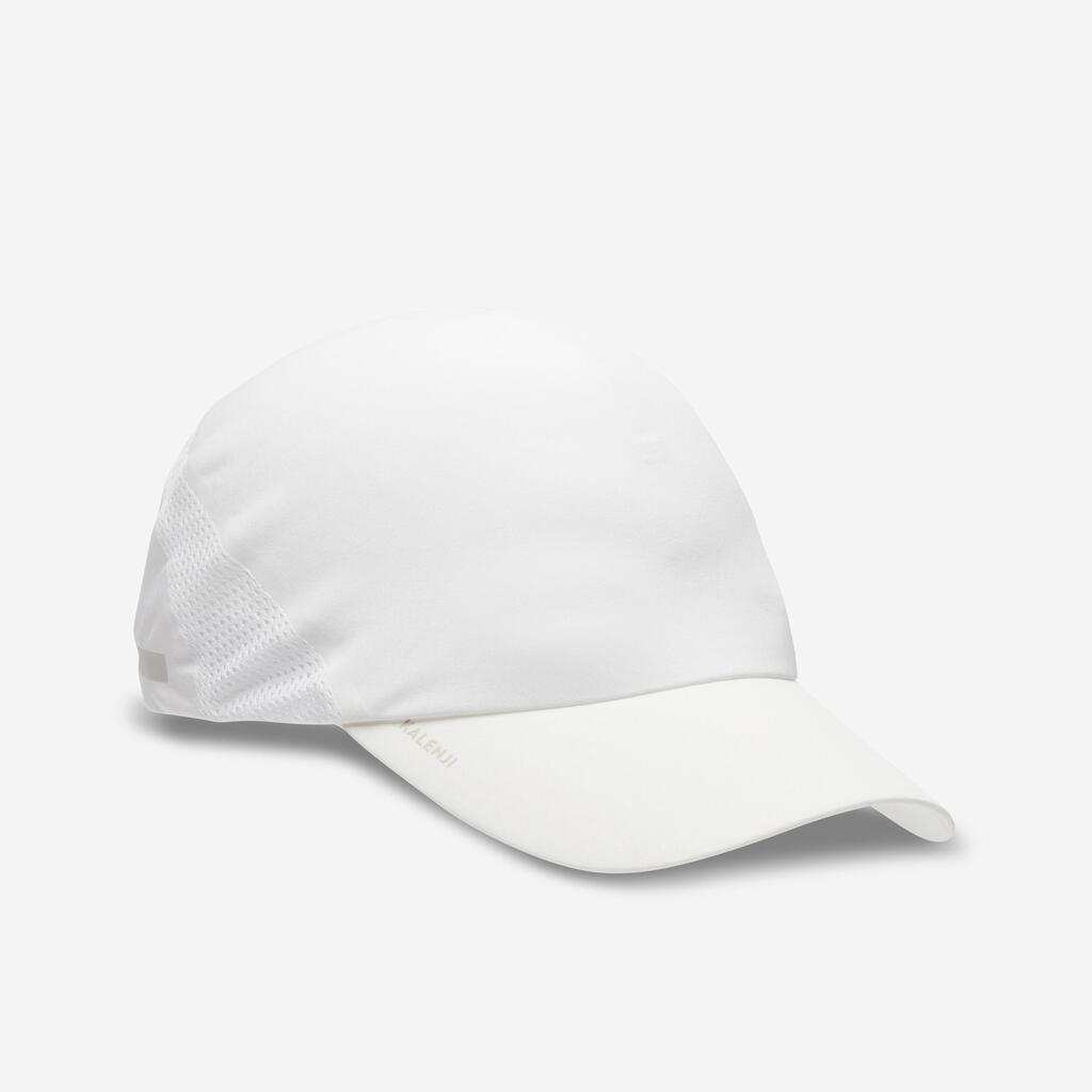 Men's and Women's Running Adjustable Cap - White