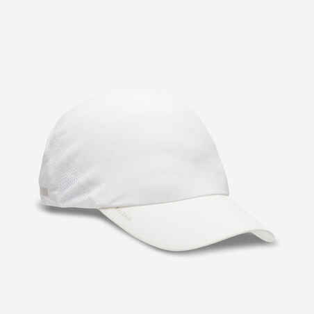 Ανδρικό και γυναικείο ρυθμιζόμενο καπέλο τρεξίματος - Λευκό