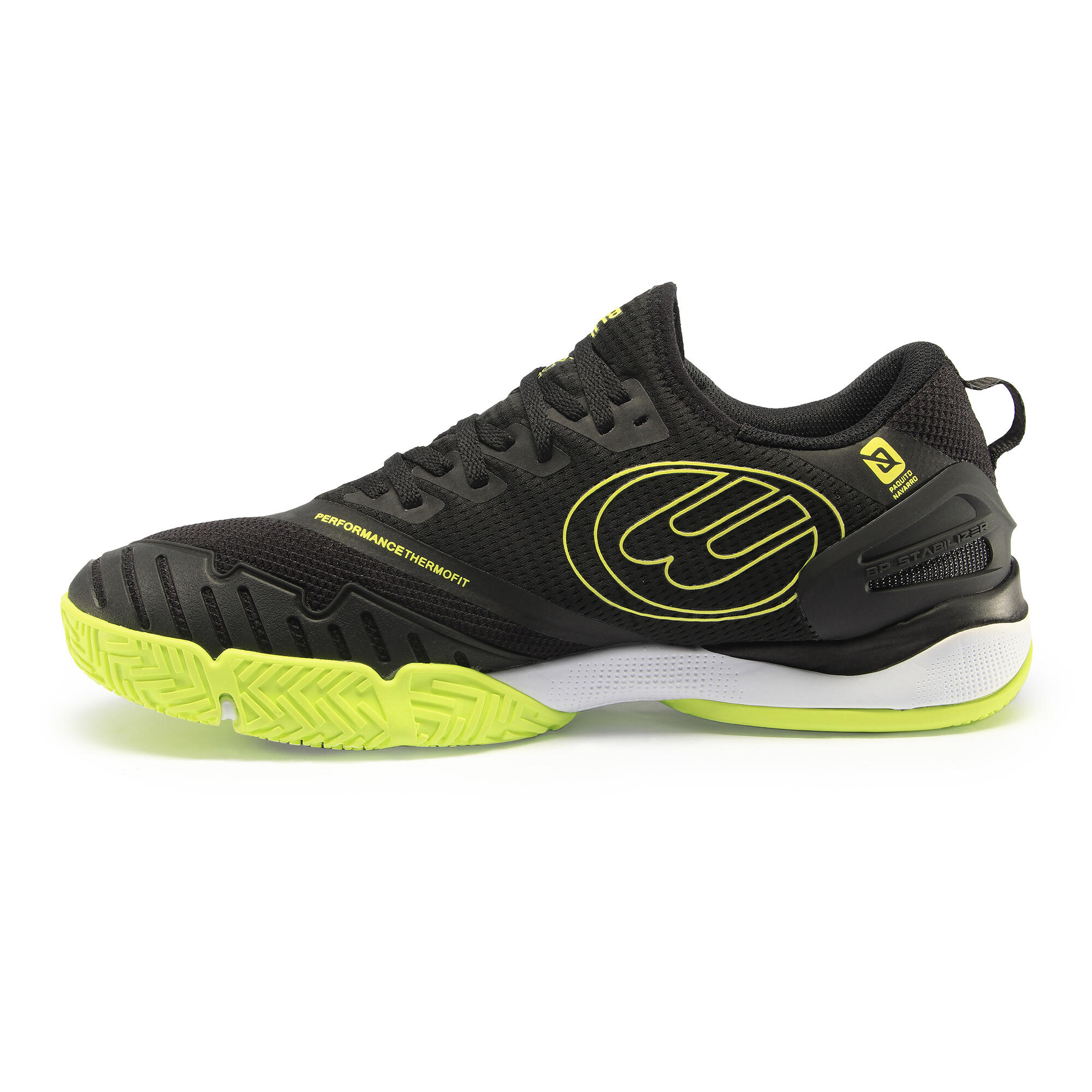 Scarpe padel uomo BULLPADEL HACK HYBRID FLY nere 2/3