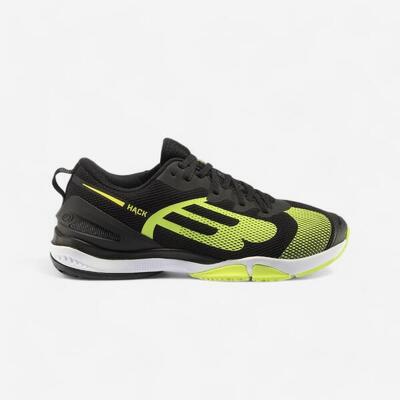Zapatillas de pádel Hombre Bullpadel Hack Hybrid Fly negro amarillo