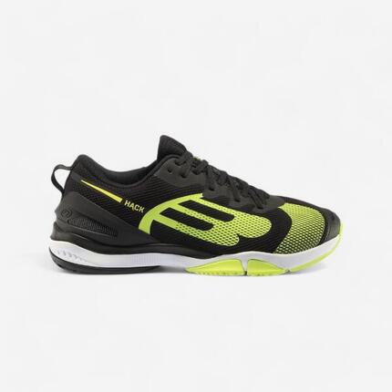 Zapatillas de pádel Hombre Bullpadel Hack Hybrid Fly negro amarillo
