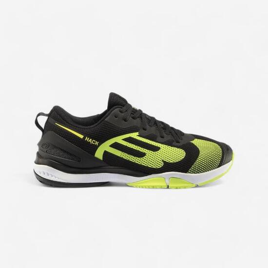 Zapatillas de pádel Hombre Bullpadel Hack Hybrid Fly negro amarillo