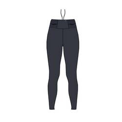 Women's Running& Trail Running Leggings KIPRUN Run 900 Light-black