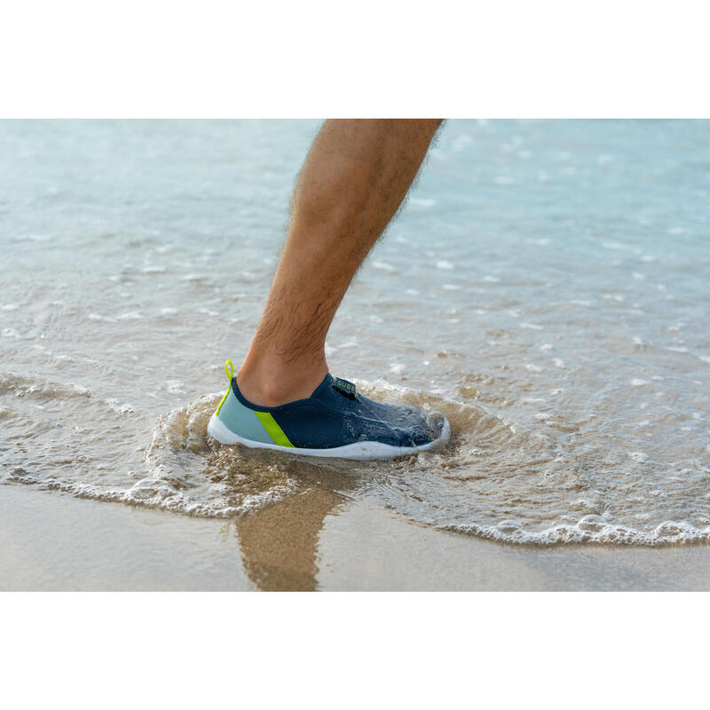 Chaussures aquatiques élastiques Adulte - Aquashoes 120 Lagune