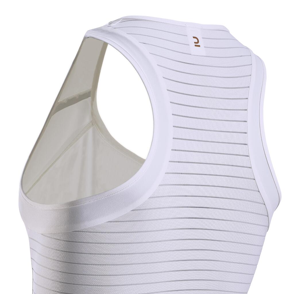 Women's Road Cycling Tank Top RCR - Off White