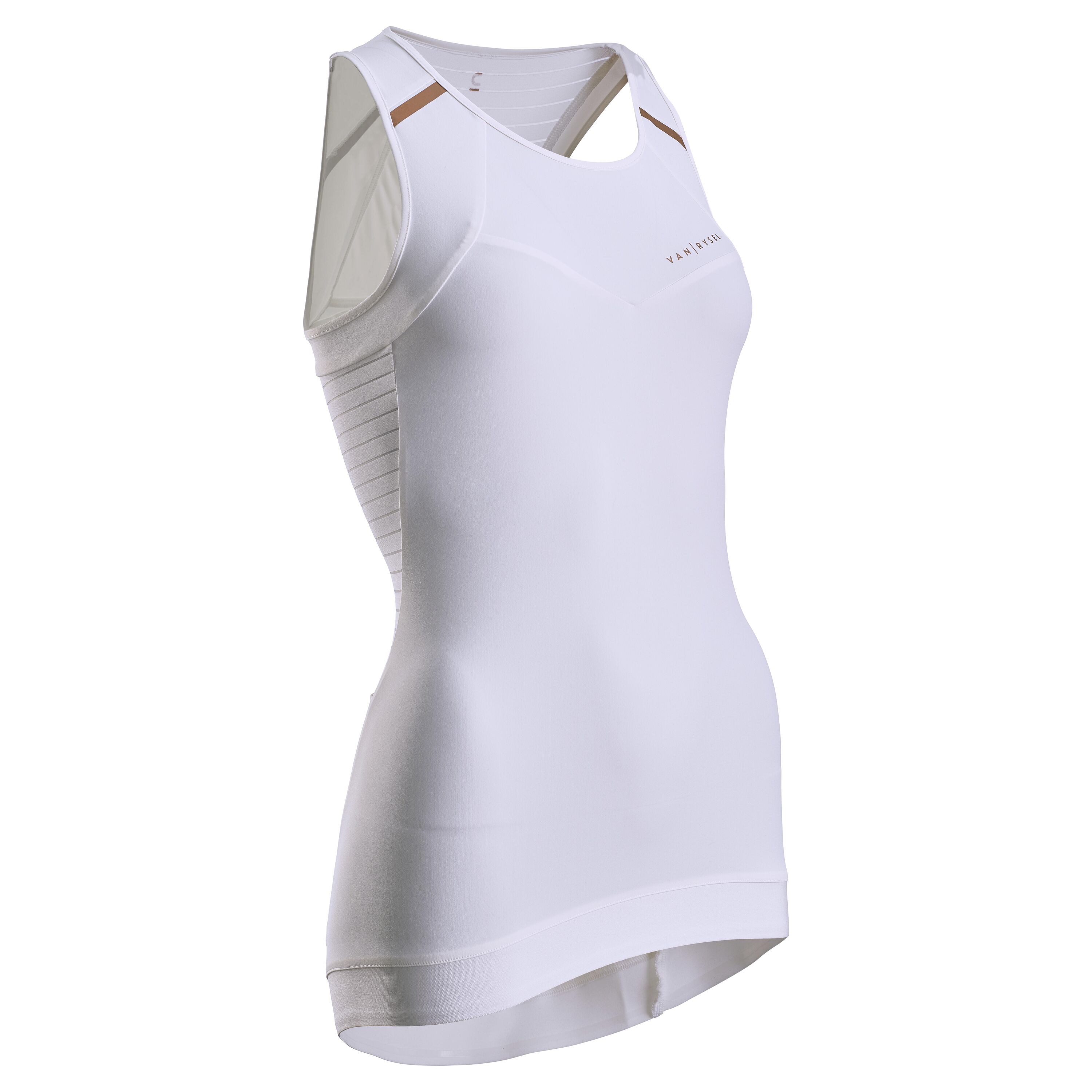 VAN RYSEL Women's Road Cycling Tank Top RCR - Off White