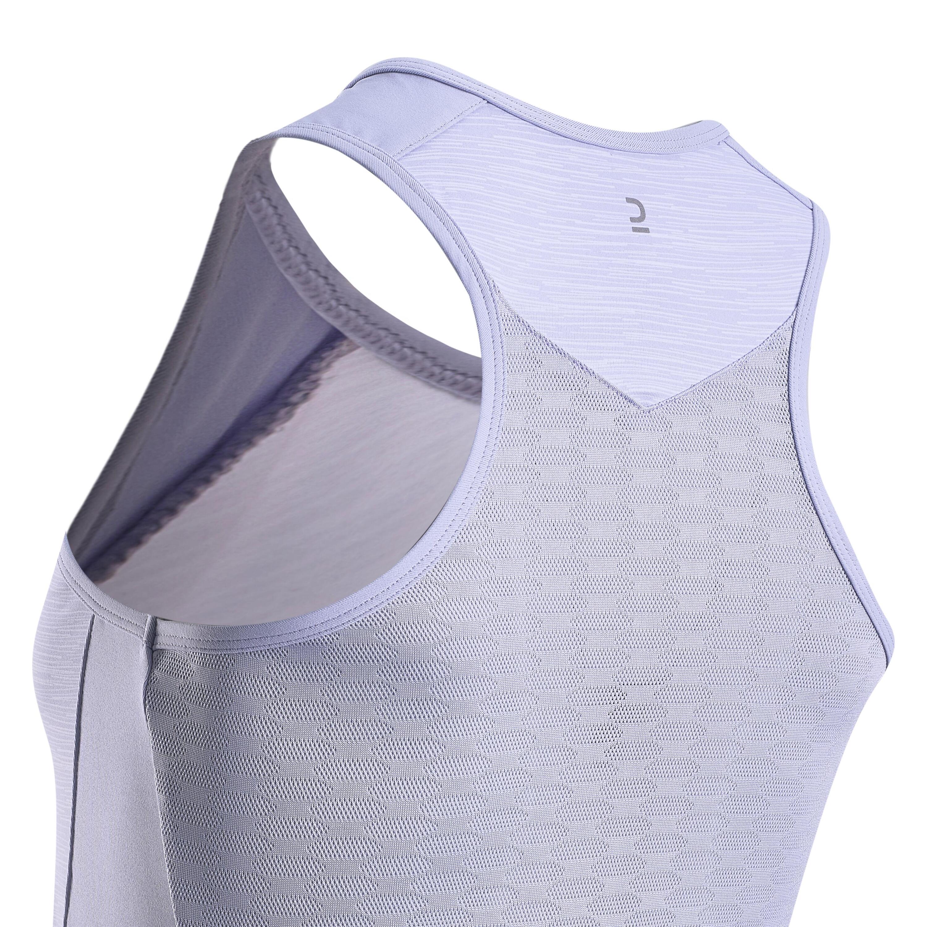 Women's Cycling Tank Top 500 - Lavender 6/7