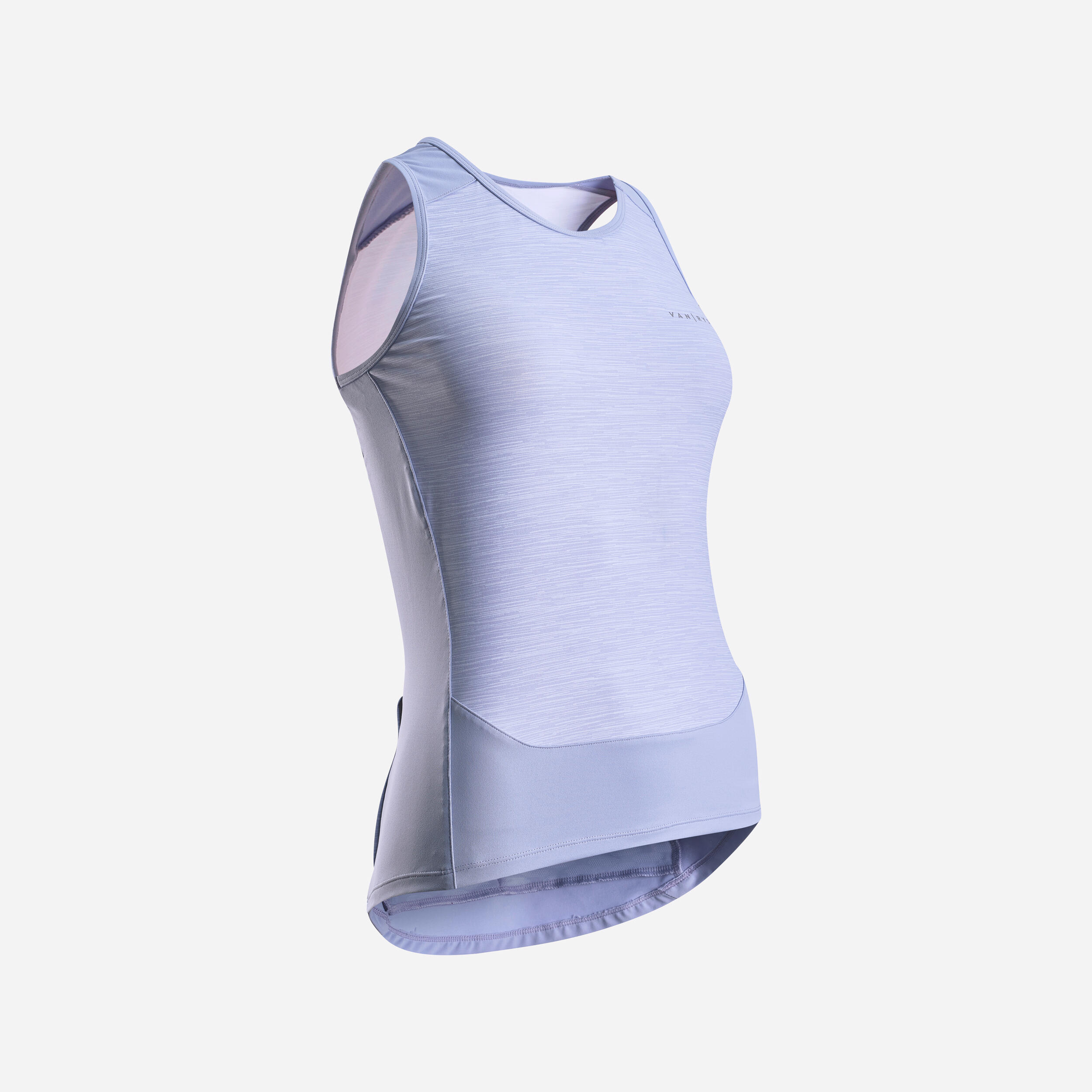 Women's Cycling Tank Top 500 - Lavender 1/7