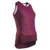 Women's Cycling Tank Top 500 - Burgundy