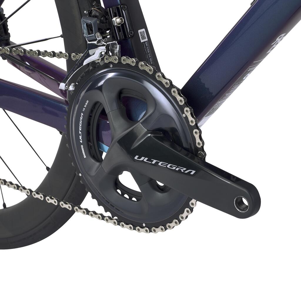 Rennrad EDR CF Ultegra leuchtend schwarz