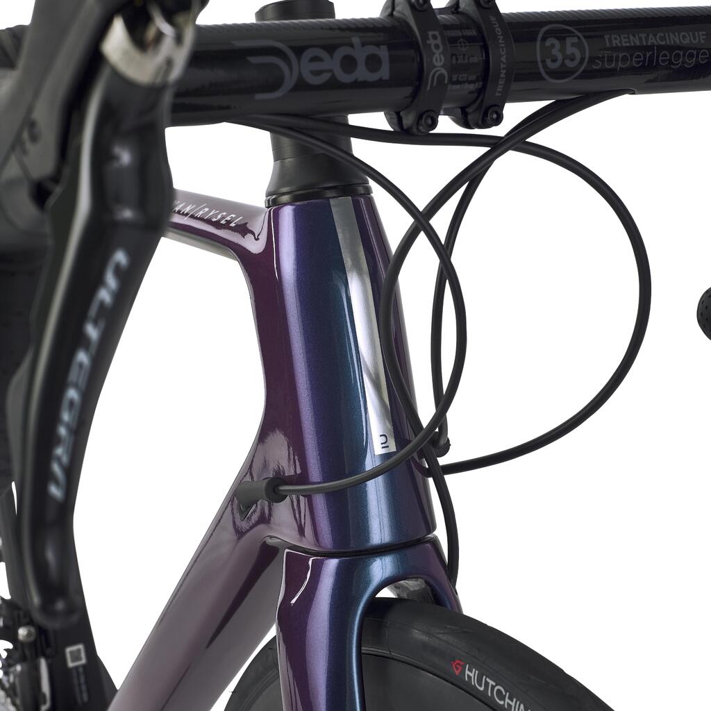Rennrad EDR CF Ultegra leuchtend schwarz