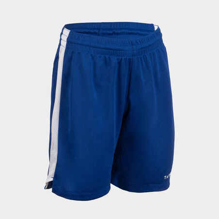 Pantalón Corto Baloncesto Niños Tarmak SH500 Azul Blanco