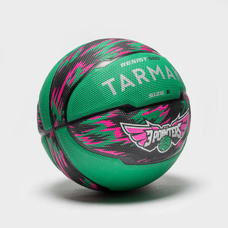 Ballon de basketball taille 6 - R500 vert violet