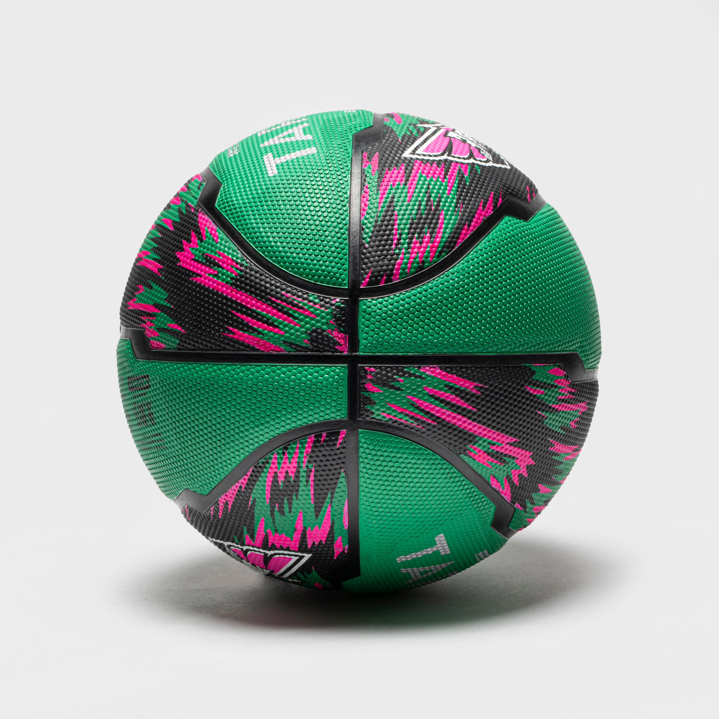 Ballon de basketball taille 6 R500 vert violet Maroc achat