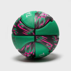 Ballon de basketball taille 6 - R500 vert violet