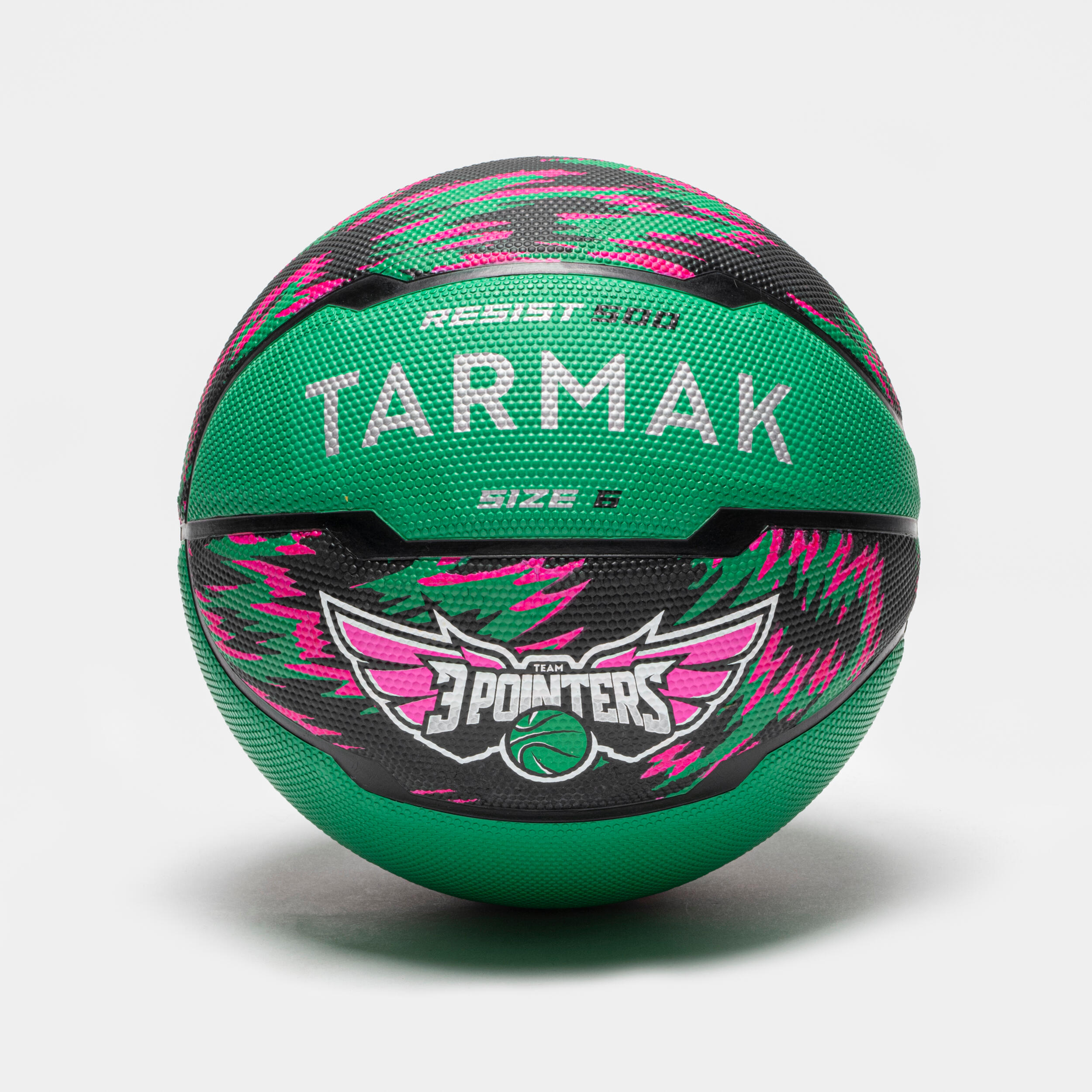 TARMAK Ballon De Basketball Taille 6 - R500 Vert Violet
