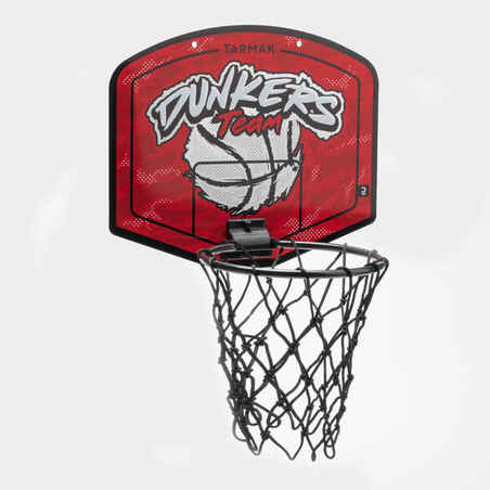 לוח כדורסל לתלייה SK100 Dunkers - אדום/כסף