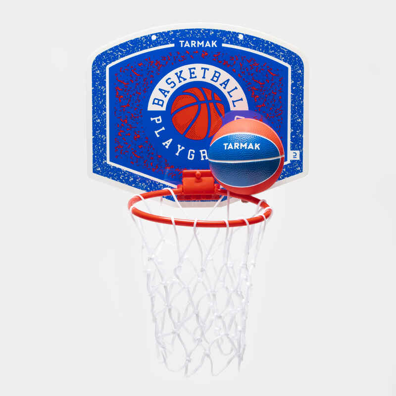 Tablero de baloncesto mini con pelota incluida Tarmak SK100 azul