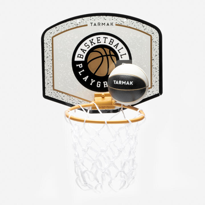 Panier De Basket Enfant Mini - Set Avec 3 Ballons Et Pompe Pour Intérieur/Extérieur
