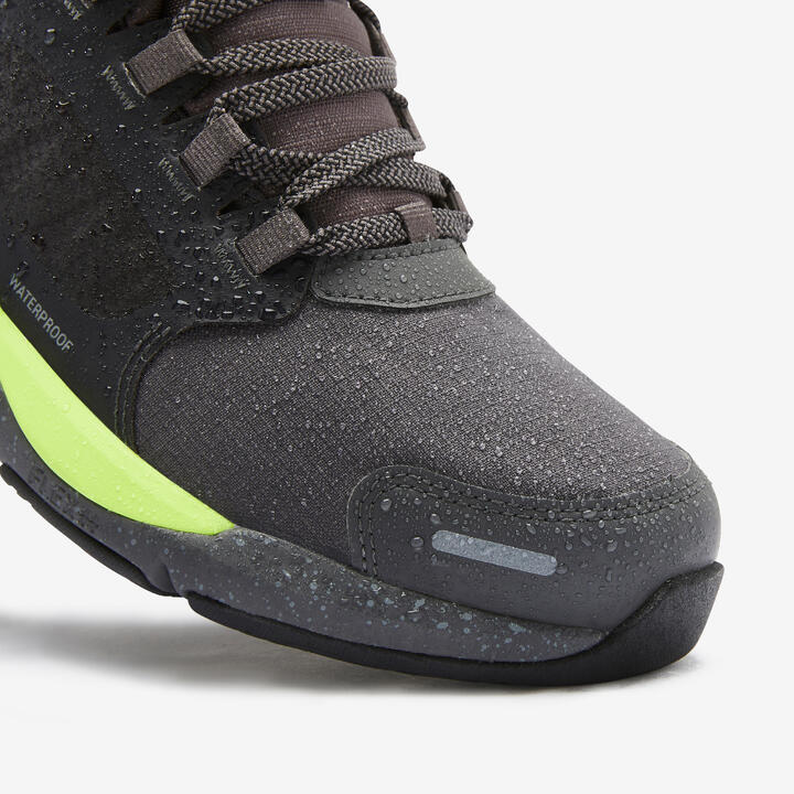 Chaussures de marche sportive Sportwalk Waterproof noir/jaune NEWFEEL