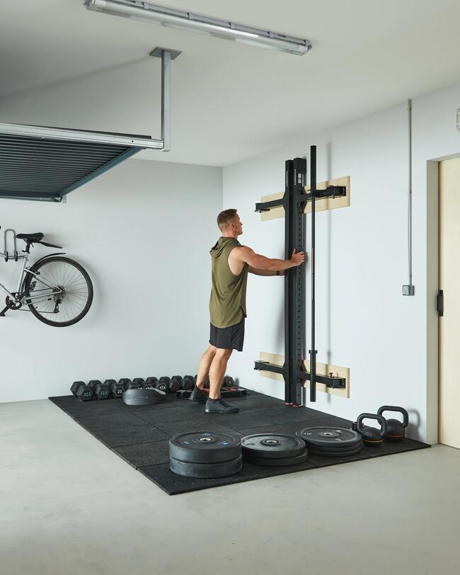 RACK MURAL DE MUSCULATION PLIABLE
