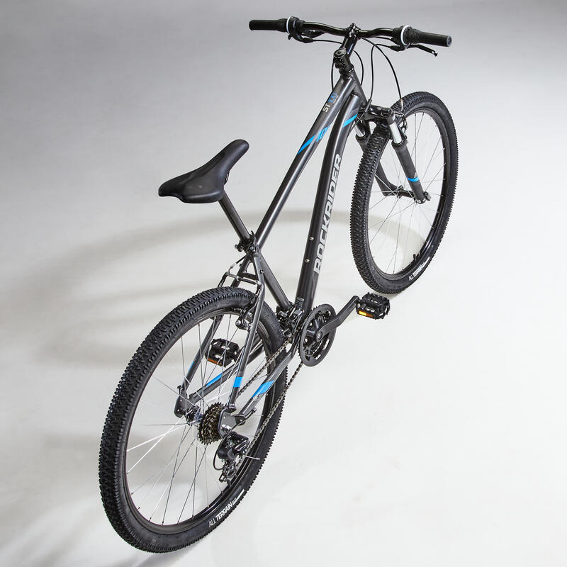 Bicicleta de montaña 27,5" aluminio Rockrider ST 100 gris