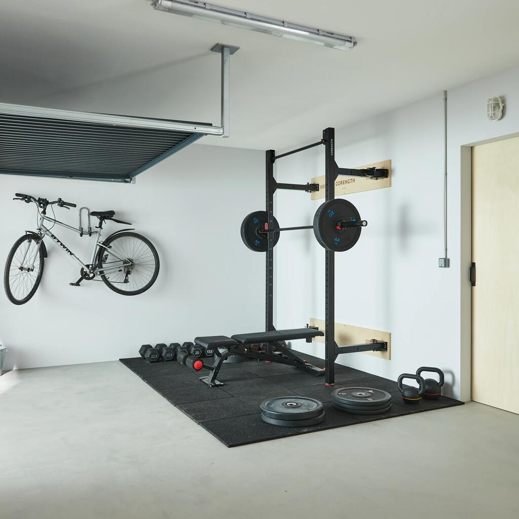 Foldable Weight Training Wall Rack