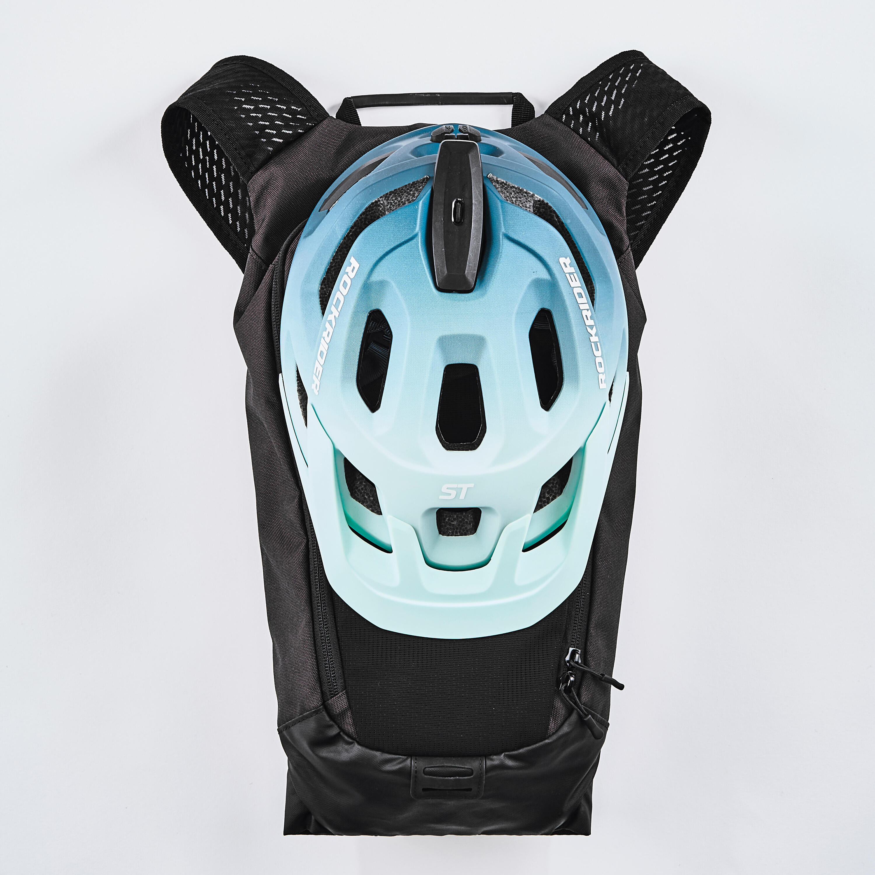 Mountain Bike Hydration Backpack Explore 7L/2L Water - Black 11/12