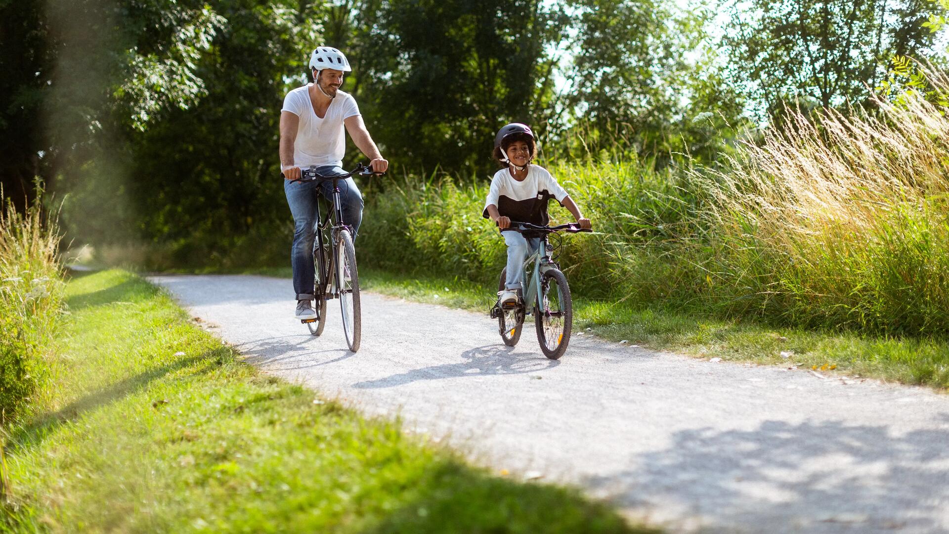 Hoe met je kind fietsen in het verkeer?