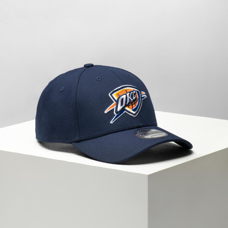 Czapka z daszkiem do koszykówki dla mężczyzn i kobiet New Era NBA Oklahoma City Thunder