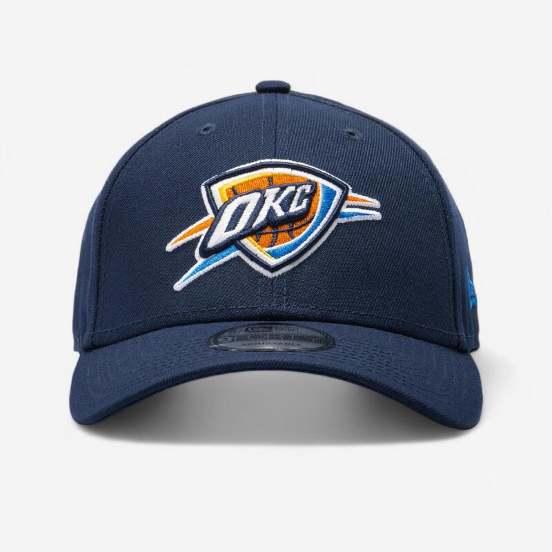 Czapka z daszkiem do koszykówki dla mężczyzn i kobiet New Era NBA Oklahoma City Thunder