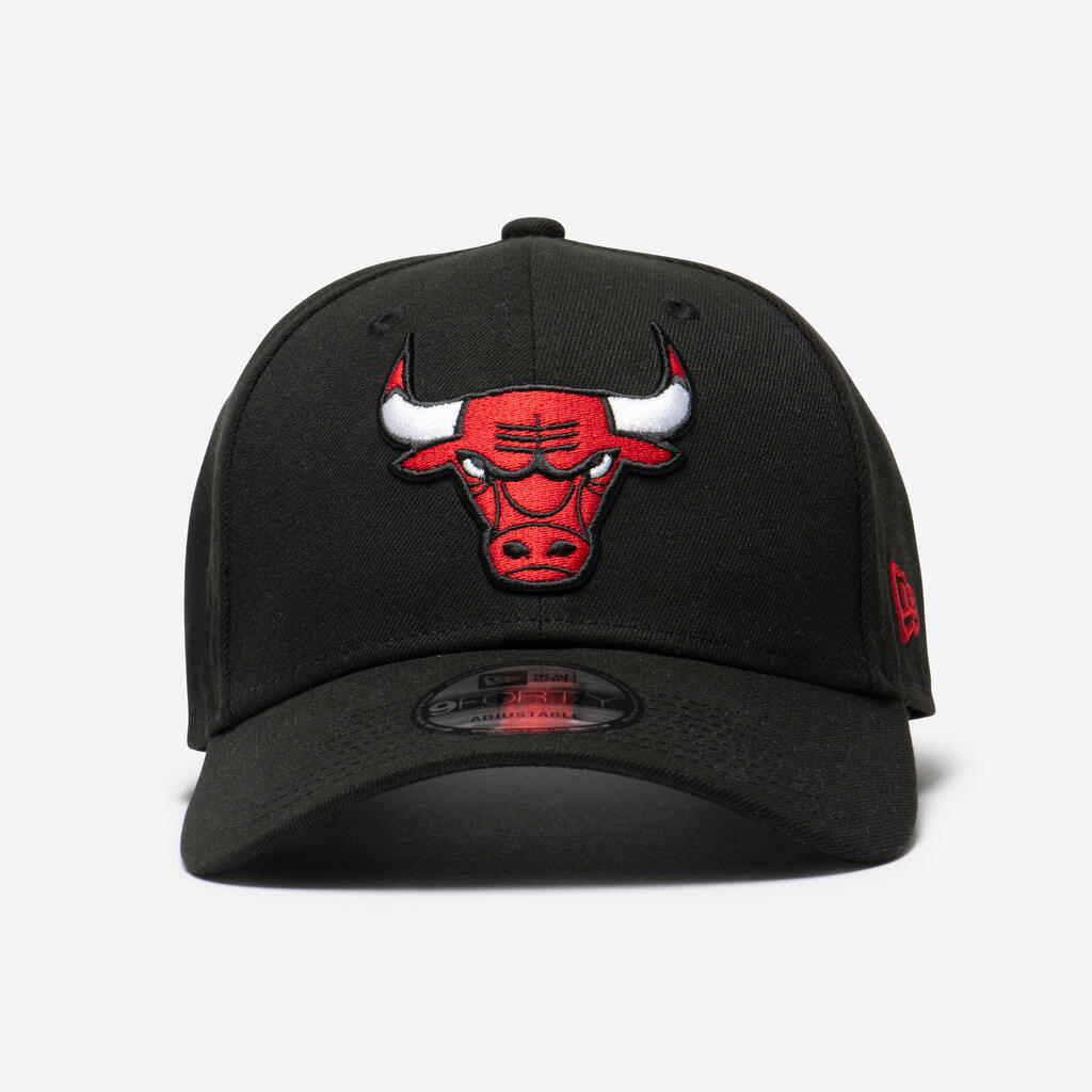 Pieaugušo basketbola cepure “NBA 9Forty”, Čikāgas “Bulls”, melna/sarkana
